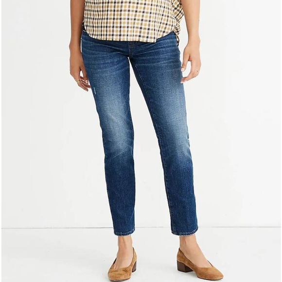Madewell Jeans Madewell Maternity Sidepanel Slim Boy Jean